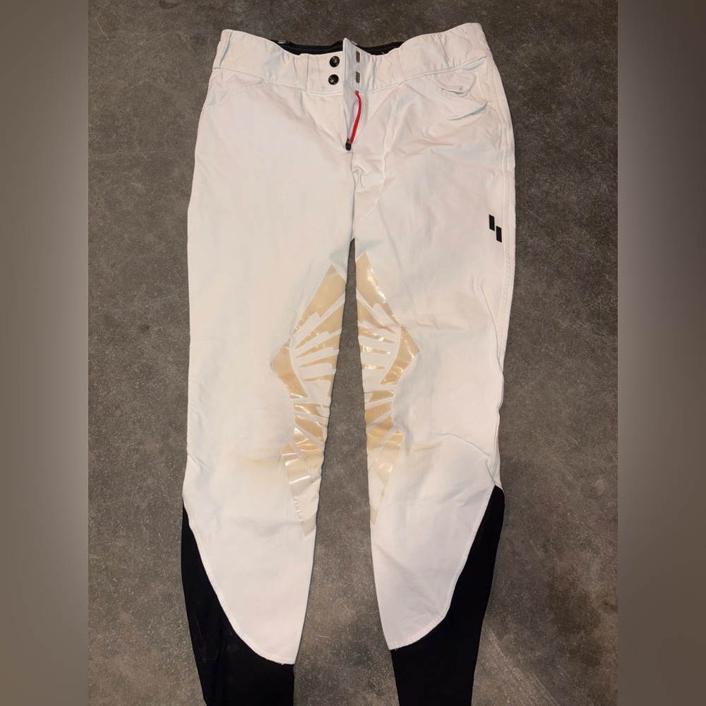 Struck Womens White Breeches 30